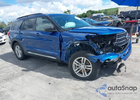 2021 Ford Explorer Xlt z USA, uszkodzony, nr VIN 1FMSK7DH5MGB12409